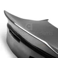 2016-2023 Camaro, 6th Gen Real Carbon Fiber Double Sided Decklid with Integrated Spoiler