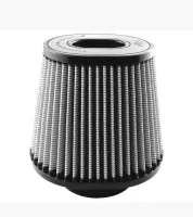 AFE Air Intake Filter, White, Universal, Each  6-3/4 x 5-1/2 in Top Diameter, 7-