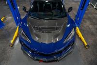 C8 Corvette All Models AGM Carbon Fiber Functional Race Spec Hood, With Air