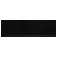 ALLSTAR PERFORMANCE Sheet Plastic, 15 x 48",  0.250" Thick, Plastic, Black, Each
