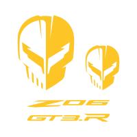 Corvette Jake Decal Set Yellow