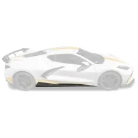 EOS C8 Corvette Dry Carbon Fiber 5VM - Unpainted Black, C8 Corvette Stingray