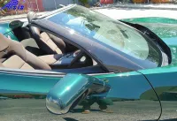 C7 Corvette 14-19 Laminated Carbon Fiber Exterior A-Pillar Frame, 2 pcs/set $950