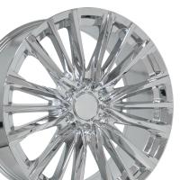 OE Wheels CA94 22x9 6x139.7 28et Chrome Wheel
