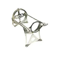 Chassis Engr Single NOS Bottle Mount - Lay Down Style