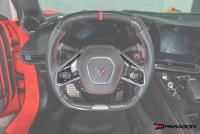 2024-27 C8 Corvette All Models CCS Steering Wheel Black Side Covers, Heated 24+