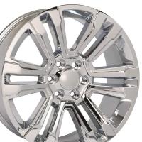 OE Wheels CV44 22x9 6x139.7 24et Chrome Wheel SS: 9507897
