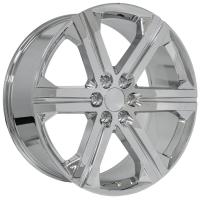 OE Wheels CV60 24x10 6x139.7 30et Chrome Wheel