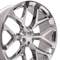 OE Wheels CV98B 26x10 6x139.7 24et Chrome Wheel SS: 9511056