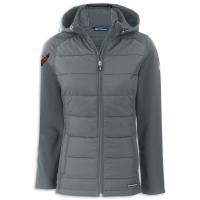 C8 Corvette Women's Evoke Softshell Jacket Elemental Gray