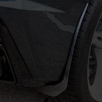 C8 Corvette - Rear Mud Guards 2pc Kit Polished Finish Stainless Steel