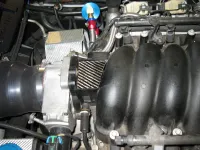 C5 Corvette Carbon Fiber Intake Trim Plate