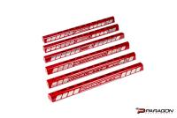 2020-27 C8 Corvette All Models Billet Strut Tower Support Bars, Red