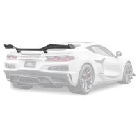 EOS C8 Corvette Z06 Dry Carbon Fiber Rear High Wing - C8 Corvette E-Ray