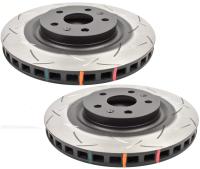 20-26+ Corvette C8 Z51 T3 4000 Front Rotors (Slotted)(Includes 2) - dba Brakes