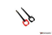 2020-27 C8 Corvette All Models Paragon Front Tow Hook, Red
