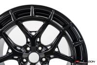 2020-27 C8 Corvette Stingray Vossen HFX1 20x9 + 35 and 21x12 + 52, Gloss Black