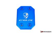 2020-27 C8 Corvette All Models Access Covers, Coupe, Z51 Script / Red