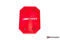 2020-27 C8 Corvette All Models Access Covers, Coupe, Z51 Script / Red