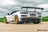 C8 Corvette All Models Verus Engineering Carbon Fiber Rear Diffuser RACE EDITION