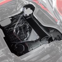 EOS C8 Corvette HTC DRY Carbon Fiber Engine Bay Panel - Carbon Flash Exposed