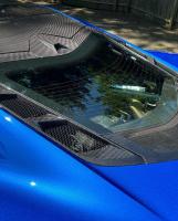 2020-2026 C8 Corvette Coupe Carbon Fiber Rear Window Trim 3-Piece | Concept8