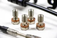 SDPC C8 Corvette Braided Brake Line Kit, high-quality German Stainless Steel