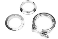 Granatelli 2.25" V-Band Mating Flat Flanges & Clamp - 308522