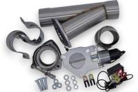Granatelli Electronic Exhaust Cutout Kit - Stainless Steel Slip-Fit - 302522