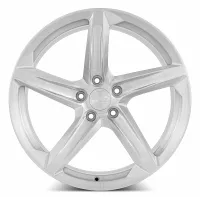 20-25+ C8 Corvette F023 20x9" & 21x12" Forged Wheels Front & RearBrushed Clear ,
