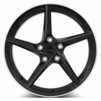 20-25+ C8 Corvette F25 19x8.5" & 20x11" Forged Wheels Front & RearGloss Black W/