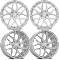 20-25+ C8 Corvette FS01 19x8.5" & 20x11" Wheels Front & RearBrushed Clear , MRR