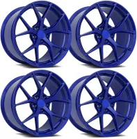 20-25+ C8 Corvette FS06 19x8.5" & 20x11" Wheels Front & RearCandy Blue , MRR