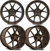 20-25+ C8 Corvette FS06 19x8.5" & 20x11" Wheels Front & RearMatte Bronze, MRR