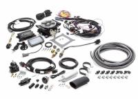 Fuel Injection, EZ-EFI, Master, Throttle Body, Square Bore, 74 lb/hr Injectors, 1150 CFM, In-Line Pump System, Universal, Kit