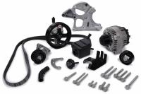 Chevrolet Performance Deluxe Serpentine Pulley Kit - GM LS-Series - Black Paint