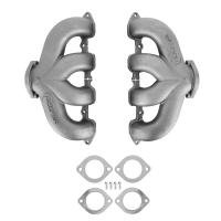 Hooker BlackHeart Exhaust Manifold - GM LT-Series - Pair - 2.5 in Outlet
