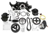 Holley 6-Rib Serpentine Pulley Kit - GM GenV LT-Series - Black