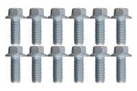 Ict Billet Hex Head Rear Engine Cover Bolt Kit - GM LS-Series - Set of 12