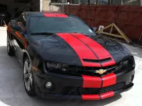 2010 & Up Camaro Pace Car Style Rally Stripe Decal Kit