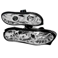 Chevrolet Camaro 98-02 Halo Projector Headlights Chrome
