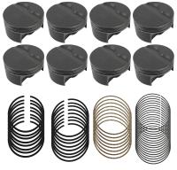 Mahle Pistons Forged Piston and Ring - GM LS-Series - 4.030 in Bore