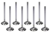Manley Stainless Exhaust Valve - GM LS-Series - Set of 8 - 1.600 in Head