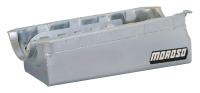 MOROSO Engine Oil Pan, Street/Strip, Full Sump, 7 qt, 7-3/4" Deep, Drag Race/Extreme Performance, Steel, Zinc Oxide,