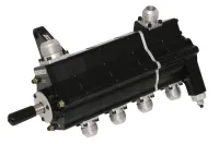 MOROSO Oil Pump, Dry Sump, Dragster Series, 4 Stage, 0.875" Pressure/1.100" Scavenge Stages, Aluminum, Each