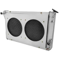 Chevrolet Camaro 82-92 V8 3 Row Radiator With Fan Shroud