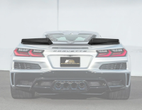 23-26+ C8 Corvette Z06/E-Ray Carbon Fiber Spoiler XL Wicker Extensions - EOS