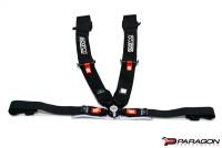 2020-27 C8 Corvette All Models Sparco 4pt 3in/2in Competition Harness, Red