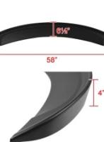 Spec-D Black ABS Z28 Style Rear Spoiler Chevrolet Camaro 2014-2015