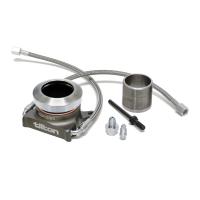 Tilton Braided Stainless Lines Throwout Bearing - GM LS-Series/LT-Series